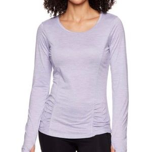 Gaiam XS Athletic Top Color Mushroom BNWT